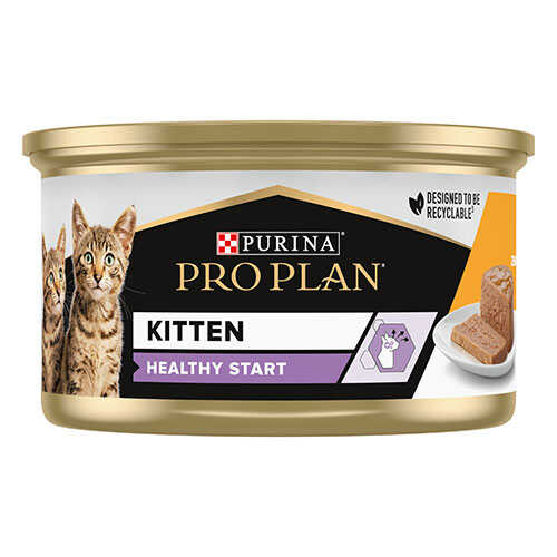 Pro Plan Tabuk Etli Kedi Konserve Maması 350 Gr